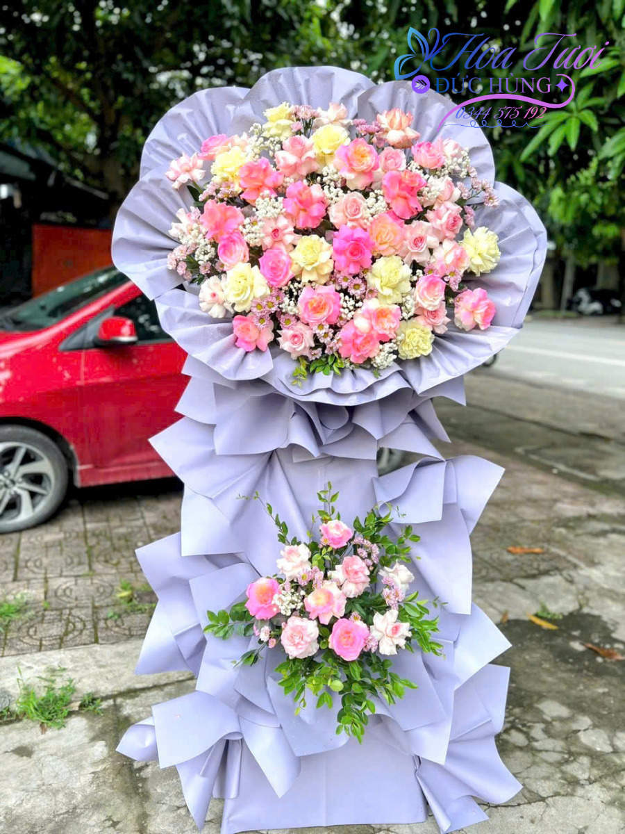 Hoa chúc mừng hội nghị cao cấp